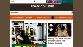 What Road2college.com website looked like in 2017 (6 years ago)