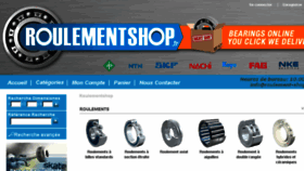 What Roulementshop.fr website looked like in 2017 (6 years ago)