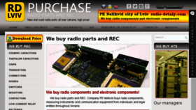 What Radio-detaly.com website looked like in 2017 (6 years ago)