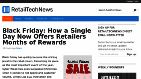 What Retailtechnews.com website looked like in 2017 (6 years ago)
