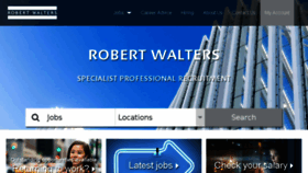 What Robertwalters.com.sg website looked like in 2017 (6 years ago)