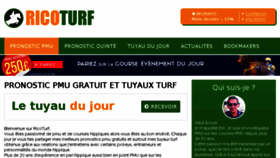 What Ricoturf.fr website looked like in 2017 (6 years ago)