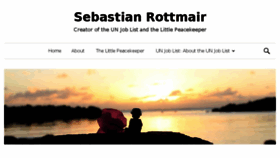 What Rottmair.de website looked like in 2017 (6 years ago)