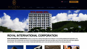 What Royalhalonghotel.com website looked like in 2017 (6 years ago)
