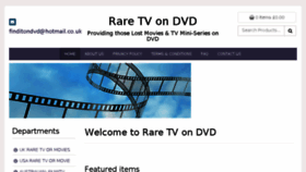 What Raretvondvd.com website looked like in 2017 (6 years ago)