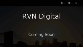 What Rvndigital.com website looked like in 2017 (6 years ago)