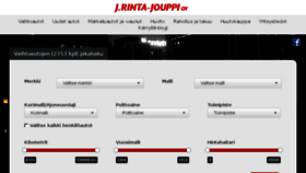 What Rintajouppi.fi website looked like in 2017 (6 years ago)