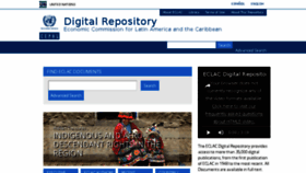 What Repositorio.cepal.org website looked like in 2017 (6 years ago)