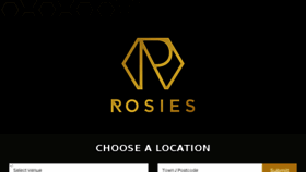 What Rosiesclubs.co.uk website looked like in 2017 (6 years ago)