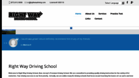 What Rightwaydriving.com website looked like in 2017 (6 years ago)