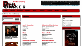 What Redlinker.com website looked like in 2017 (6 years ago)