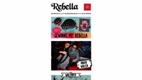 What Rebella.de website looked like in 2017 (6 years ago)