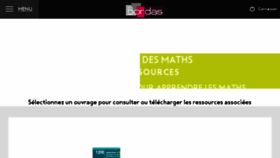 What Rythmemaths.editions-bordas.fr website looked like in 2017 (6 years ago)