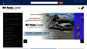 What Rvpartscenter.com website looked like in 2017 (6 years ago)