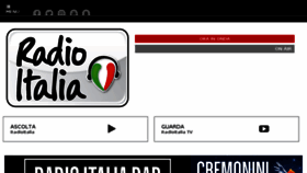 What Radioitalia.it website looked like in 2018 (7 years ago)