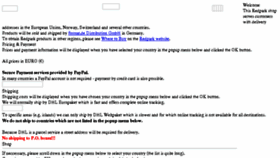 What Redpark.eu website looked like in 2018 (7 years ago)
