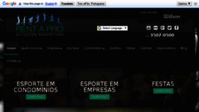 What Rentapro.com.br website looked like in 2018 (6 years ago)