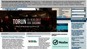 What Regioportal.pl website looked like in 2018 (6 years ago)