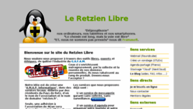 What Retzien.fr website looked like in 2018 (6 years ago)
