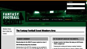 What Rate-my-team.fantasyfootballscout.co.uk website looked like in 2018 (6 years ago)