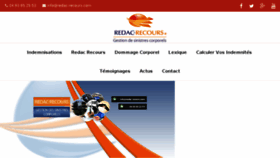 What Redac-recours.com website looked like in 2018 (6 years ago)
