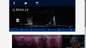 What Riga.lv website looked like in 2018 (6 years ago)
