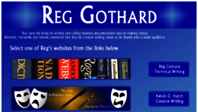 What Reggothard.com website looked like in 2018 (6 years ago)