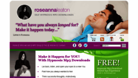 What Roseannaleaton.com website looked like in 2018 (6 years ago)