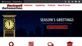 What Rockwellautomation.com website looked like in 2018 (6 years ago)