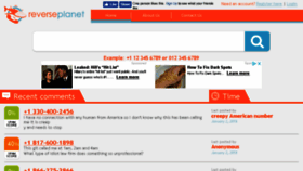 What Reverseplanet.com website looked like in 2018 (6 years ago)