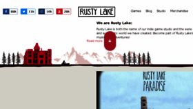 What Rustylake.com website looked like in 2018 (6 years ago)