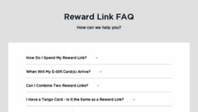 What Rewardlink.io website looked like in 2018 (6 years ago)