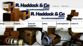 What Rhaddock.co.za website looked like in 2018 (6 years ago)