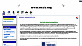 What Rmob.org website looked like in 2018 (6 years ago)
