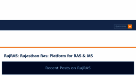 What Rajras.in website looked like in 2018 (6 years ago)