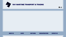 What Raymaritime.com website looked like in 2018 (6 years ago)