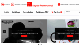 What Regalopromocional.com website looked like in 2018 (6 years ago)