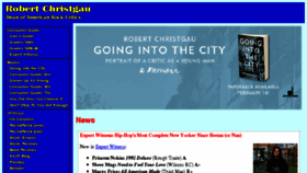 What Robertchristgau.com website looked like in 2018 (6 years ago)