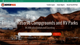What Roverpass.com website looked like in 2018 (7 years ago)
