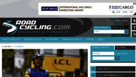 What Roadcycling.com website looked like in 2018 (6 years ago)