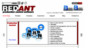 What Redantsoftware.co.uk website looked like in 2018 (6 years ago)
