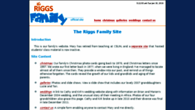 What Riggsca.com website looked like in 2018 (6 years ago)