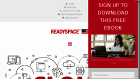 What Readyspace.com.my website looked like in 2018 (6 years ago)