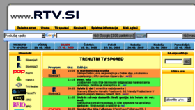 What Rtv.si website looked like in 2018 (6 years ago)