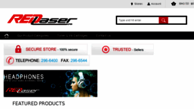 What Redlaser.bm website looked like in 2018 (6 years ago)