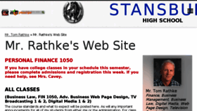 What Rathke.info website looked like in 2018 (6 years ago)
