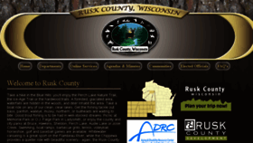 What Ruskcounty.org website looked like in 2018 (6 years ago)