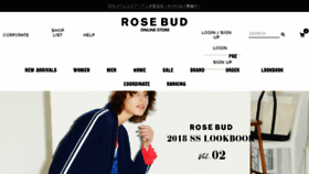 What Rosebud-web.com website looked like in 2018 (6 years ago)