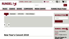 What Rundel.de website looked like in 2018 (6 years ago)