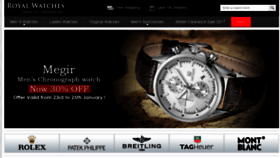 What Royalwatches.pk website looked like in 2018 (6 years ago)